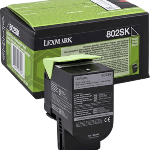 LEXMARK Toner Black | 80C20K0 - Image 2
