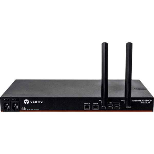 VERTIV Avocent Serial Console Server 8 ports 3G/4G/LTE Ethernet  | ACS8008-EU-DAC-400 - Image 2