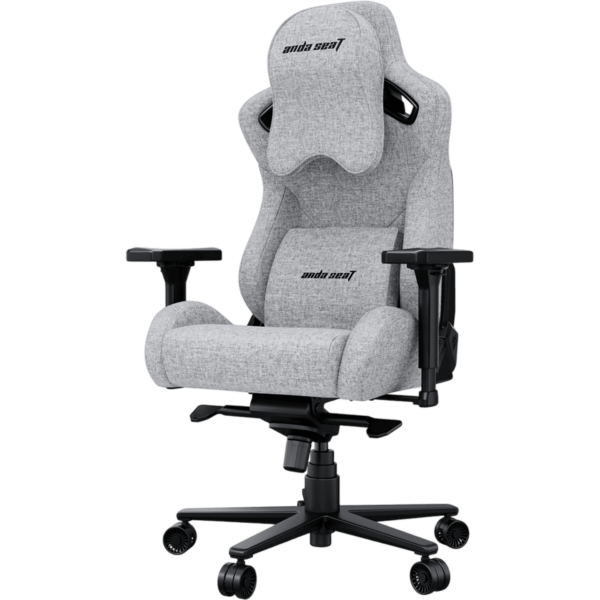 ANDA SEAT Gaming Chair DARK KNIGHT PRO Grey Fabric - Image 2