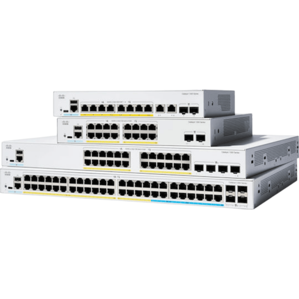 CISCO Switch Catalyst 1300 8-Port Gigabit 8xPoE 2x1G | C1300-8P-E-2G - Image 2