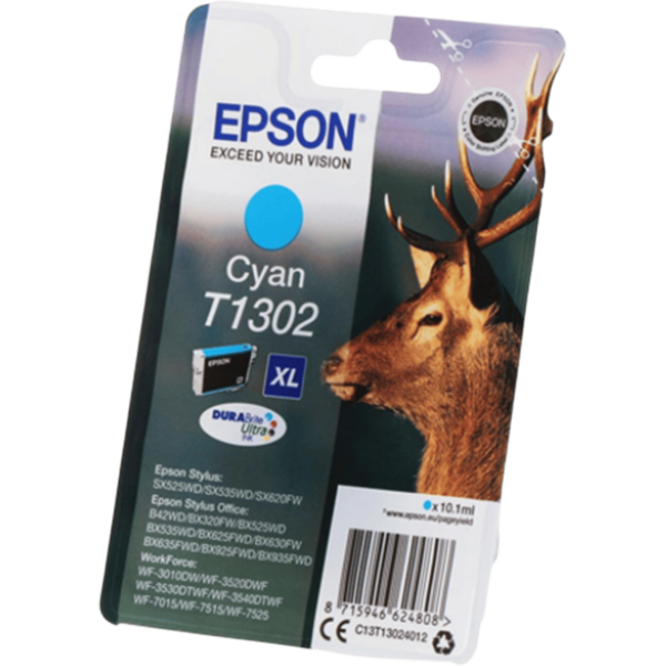 EPSON Ink T1302 Cyan | C13T13024012 - Image 2
