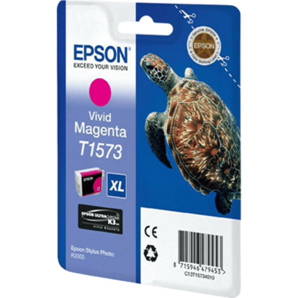 EPSON Ink T1573 Vivid Magenta | C13T15734010 - Image 2