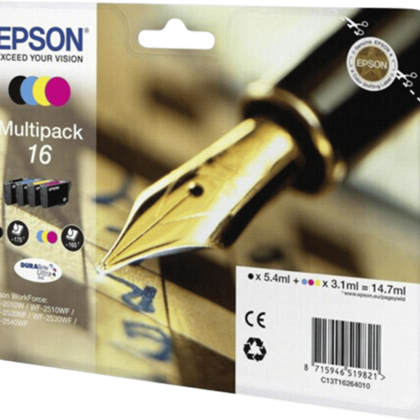 EPSON Ink 16 4-Color B-C-M-Y | C13T16264012 - Image 2