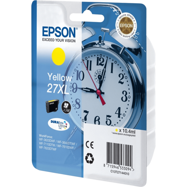 EPSON Ink 27XL Yellow | C13T27144012 - Image 2