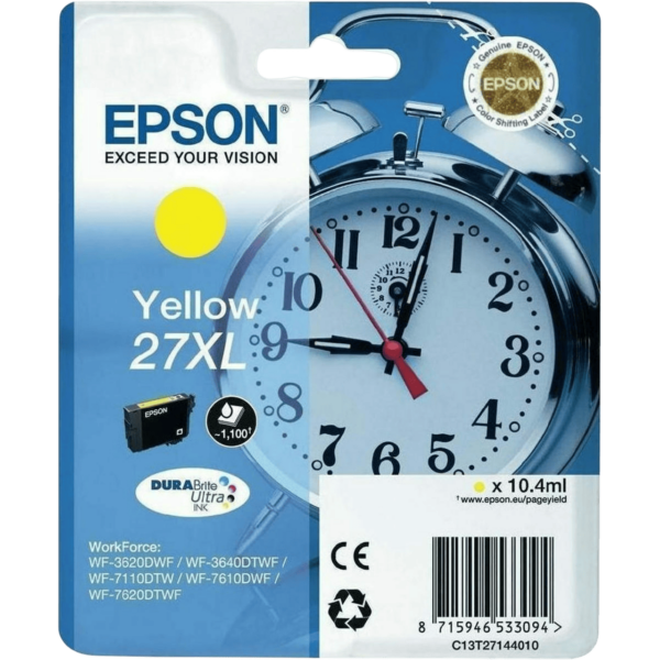 EPSON Ink 27XL Yellow | C13T27144012 - Image 4