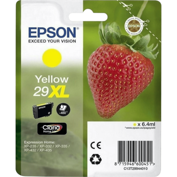 EPSON Ink 29XL Yellow | C13T29944012 - Image 3