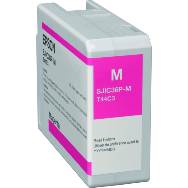 EPSON Magenta Ink Cartridge | C6000/C6500 Series | SJIC36P(M) - Image 2