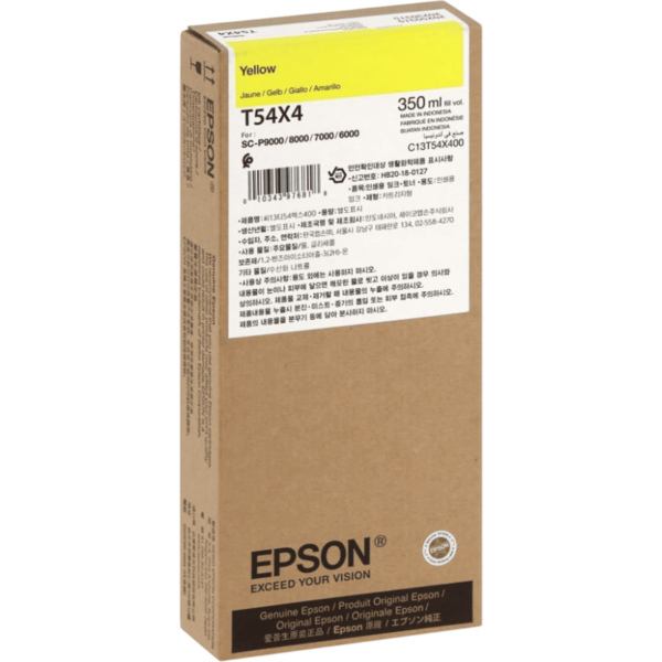 EPSON Ink Yellow UltraChrome | C13T54X400 - Image 2