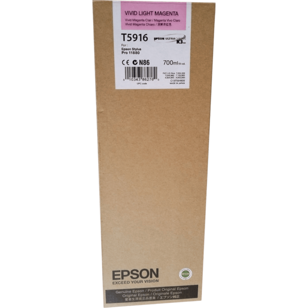 EPSON Singlepack Vivid Light Magenta - C13T591600 - Image 2