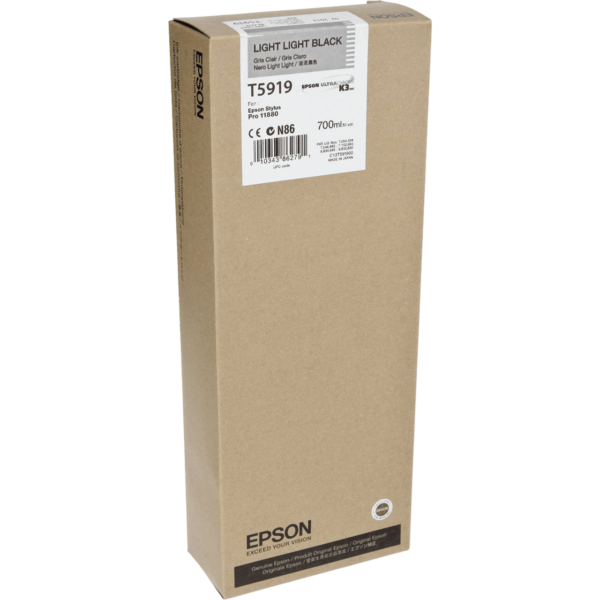 EPSON Singlepack Light Light Black - C13T591900 - Image 4