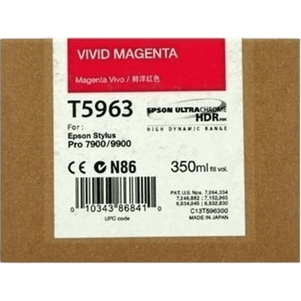 EPSON Singlepack Vivid Magenta UltraChrome HDR - C13T596300 - Image 2