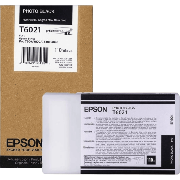EPSON Singlepack Photo Black UltraChrome HDR - C13T602100 - Image 4