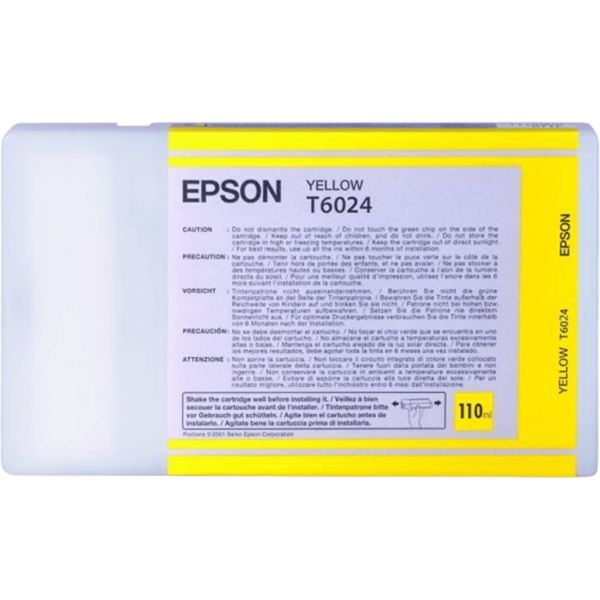 EPSON Singlepack Yellow UltraChrome HDR - C13T602400 - Image 4