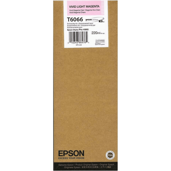 EPSON Ink T6066 Light Magenta | C13T606600 - Image 4