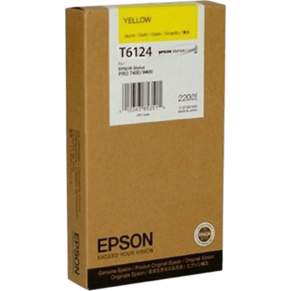EPSON Ink Cartridge Yellow | C13T612400 - Image 4