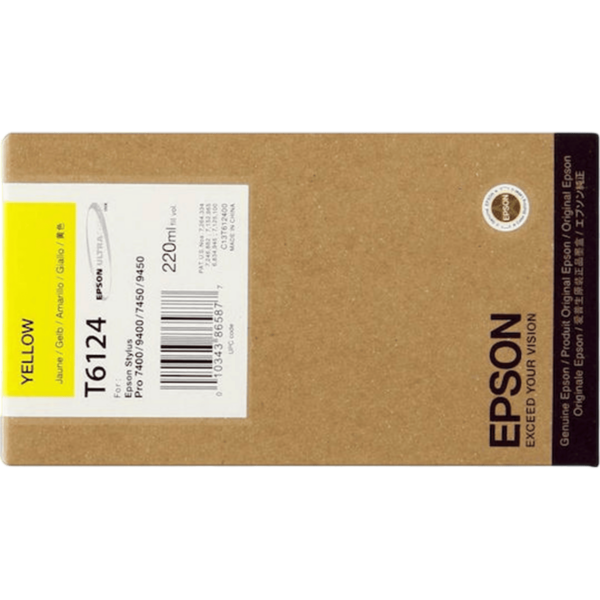 EPSON Ink Cartridge Yellow | C13T612400 - Image 3