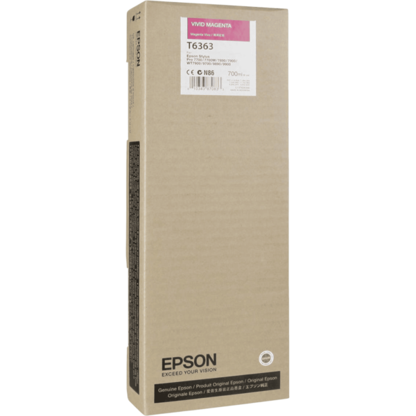 EPSON Singlepack Vivid Magenta UltraChrome HDR - C13T636300 - Image 3