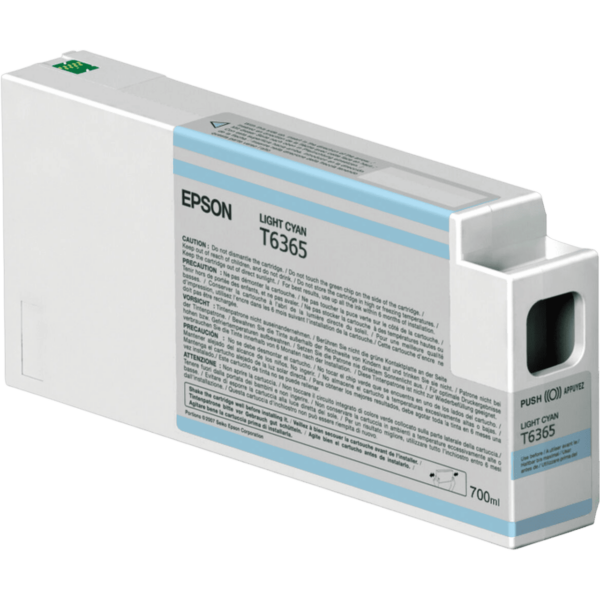 EPSON Singlepack Light Cyan UltraChrome HDR - C13T636500 - Image 5