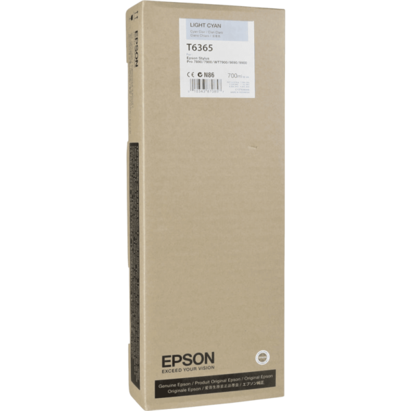 EPSON Singlepack Light Cyan UltraChrome HDR - C13T636500 - Image 3