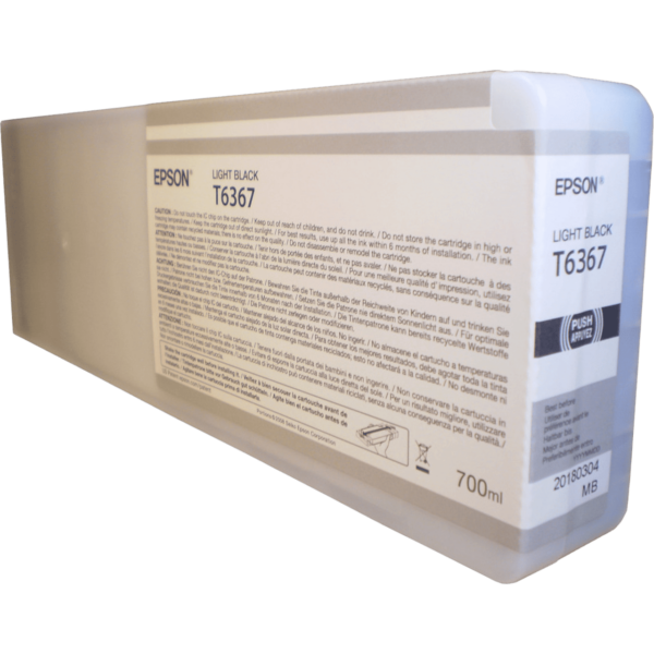 EPSON Singlepack Light Black UltraChrome HDR - C13T636700 - Image 3