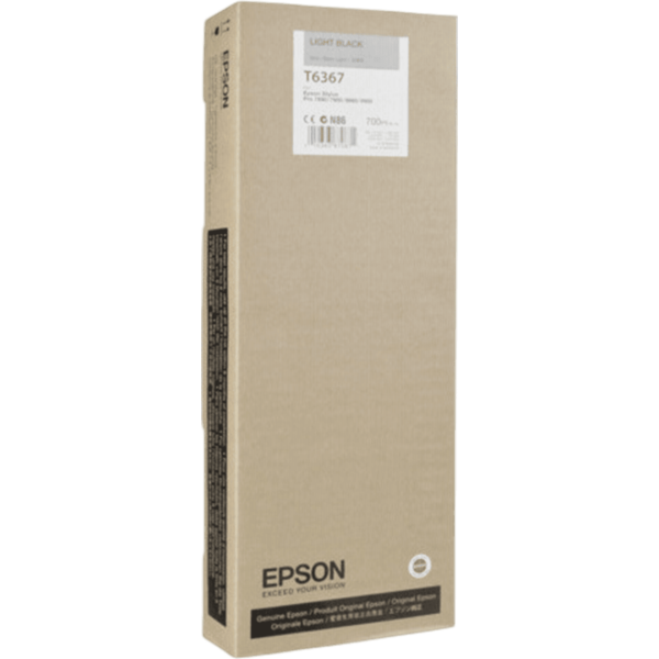 EPSON Singlepack Light Black UltraChrome HDR - C13T636700 - Image 2