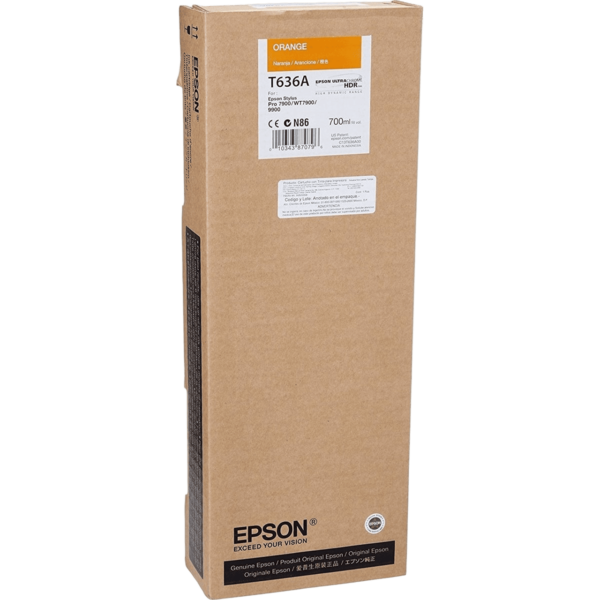 EPSON Ink Orange | C13T636A00 - Image 2