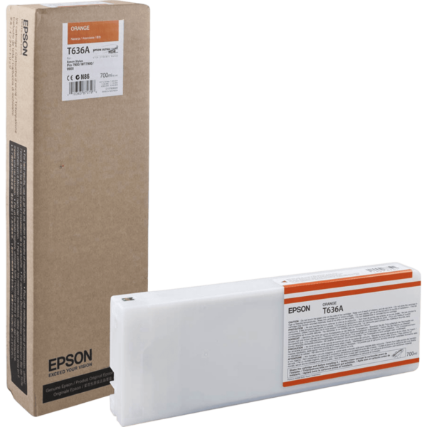 EPSON Ink Orange | C13T636A00 - Image 3