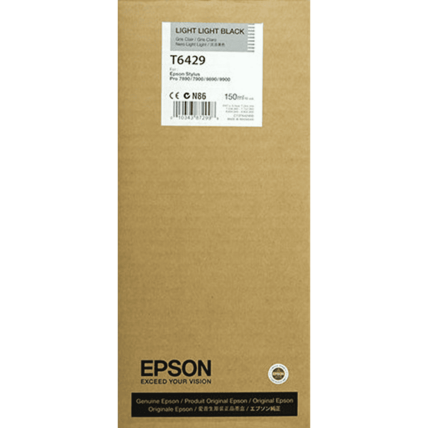 EPSON Light Light Black Ink Cartridge - C13T642900 - Image 2