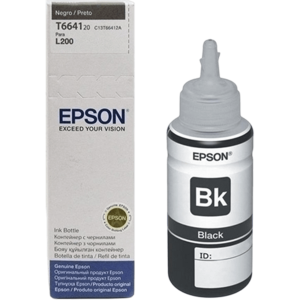 EPSON Black Ink Bottle - C13T66414A - Image 6