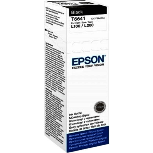EPSON Black Ink Bottle - C13T66414A - Image 4