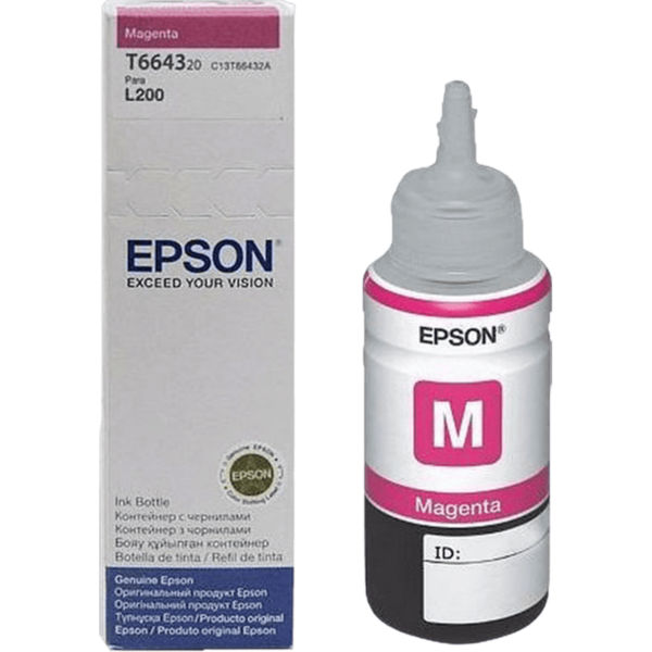 EPSON Magenta Ink Bottle - C13T66434A - Image 6