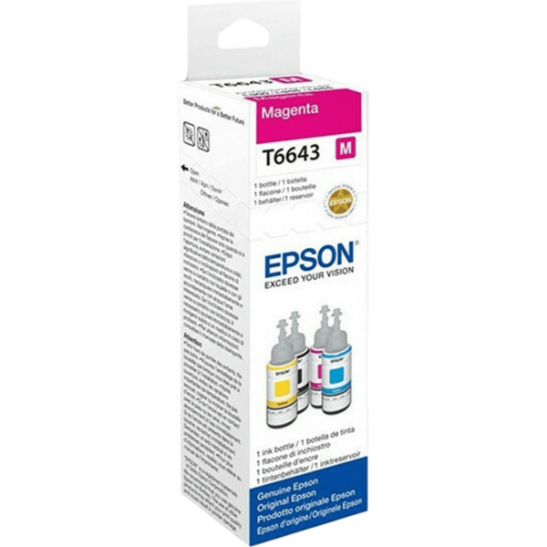 EPSON Magenta Ink Bottle - C13T66434A - Image 5