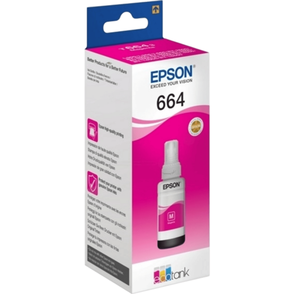 EPSON Magenta Ink Bottle - C13T66434A - Image 4