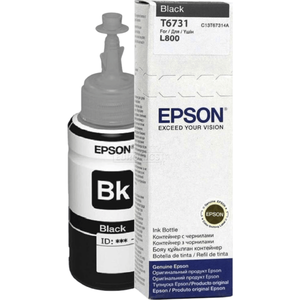EPSON Black Ink Bottle - C13T67314A - Image 5
