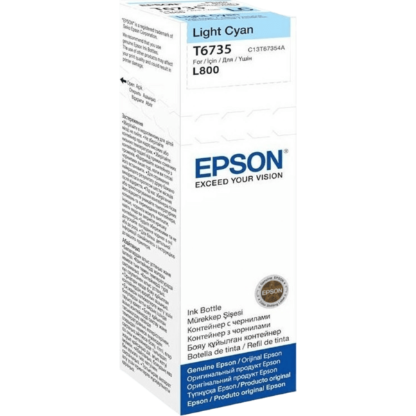 EPSON Light Cyan Ink Bottle - C13T67354A - Image 4