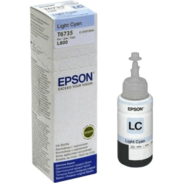 EPSON Light Cyan Ink Bottle - C13T67354A - Image 2