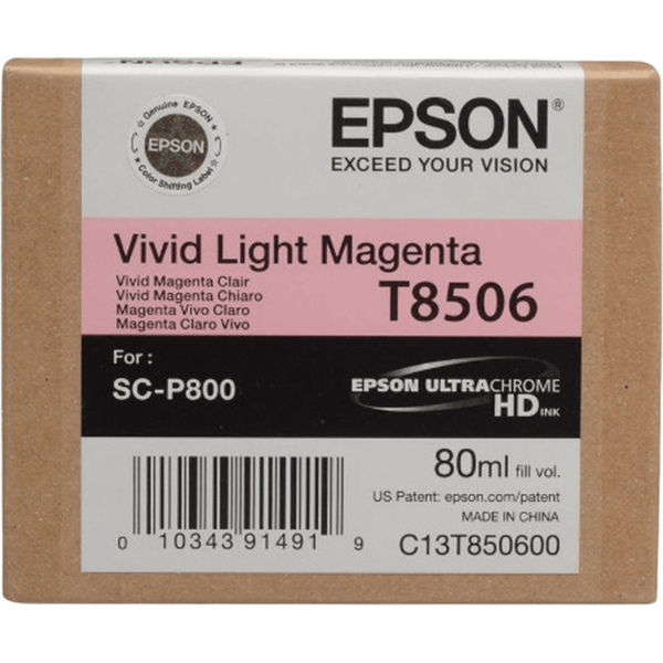 EPSON Singlepack Light Magenta - C13T850600 - Image 3