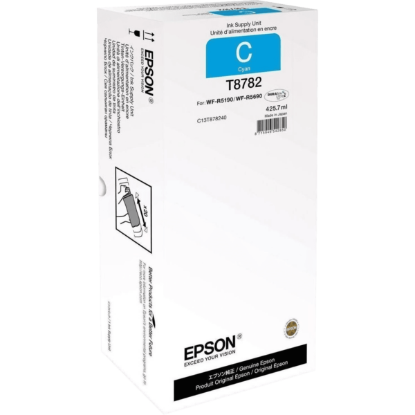 EPSON Cartridge Cyan XXL Ink Supply Unit – C13T878240 - Image 3
