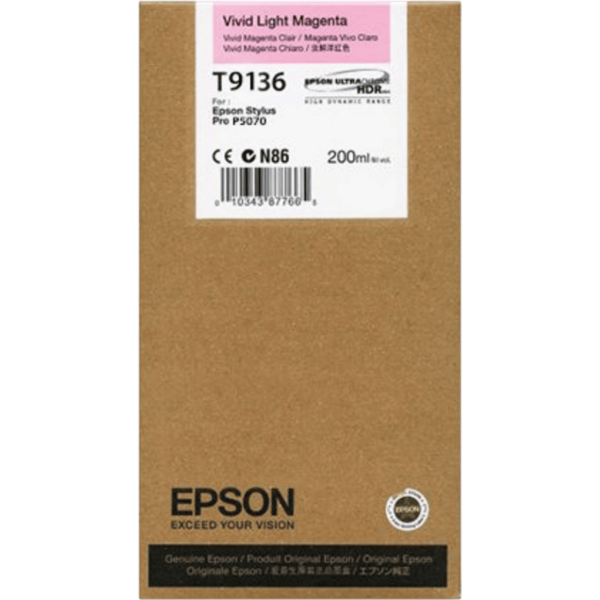 EPSON Vivid Light Magenta UltraChrome HDX - C13T913600 - Image 2