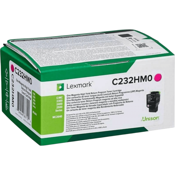 LEXMARK Toner High Magenta | C232HM0 - Image 2