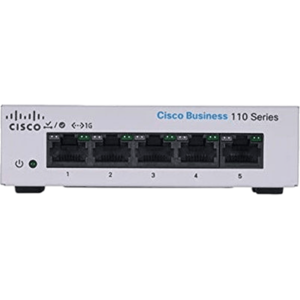 CISCO Switch 5-Port Gigabit | CBS110-5T-D-EU - Image 2