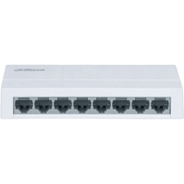 DAHUA Switch 8-Port 100Mbps | DH-PFS3008-8ET