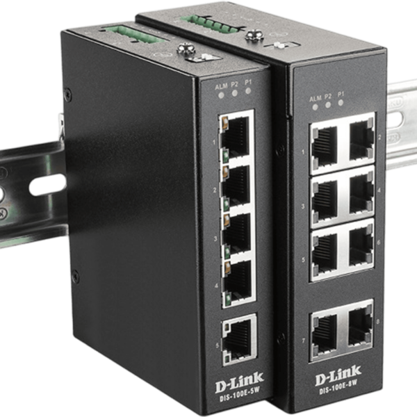 D-LINK Switch 5-Port 100Mbps | DIS-100E-5W - Image 2