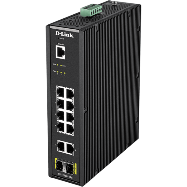 D-LINK Switch 20-Port Gigabit 2xSFP | DIS-200G-12S - Image 2