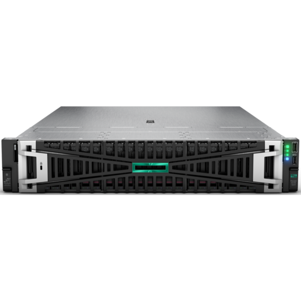 HPE Server ProLiant DL345 G11 [Epyc 9124 | 64GB | 2x480GB SSD | 2000W | Free DOS | 3Y] / P77238-425
