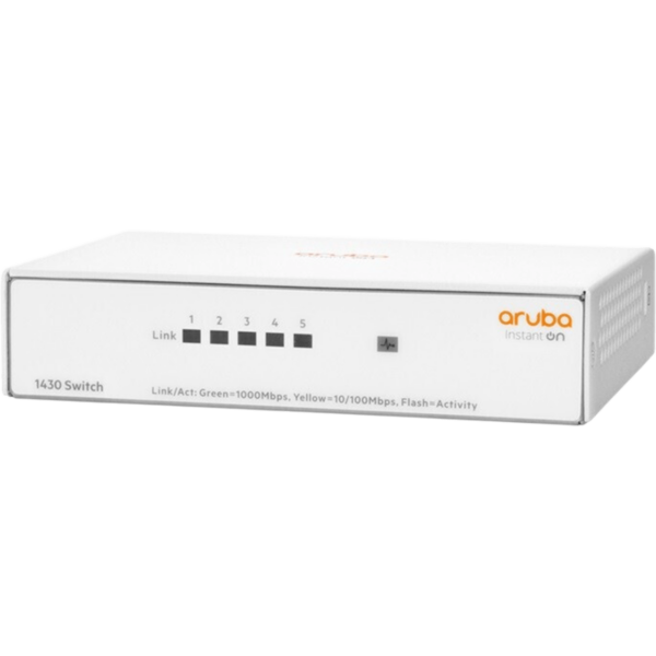ARUBA Switch Instant On 1430 5-Port Gigabit | R8R44A - Image 2