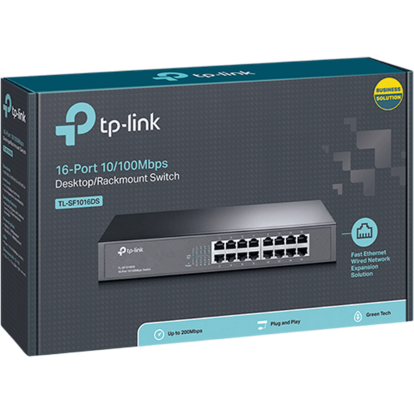 TP-LINK Switch 16-Port 100Mbps | TL-SF1016DS - Image 4