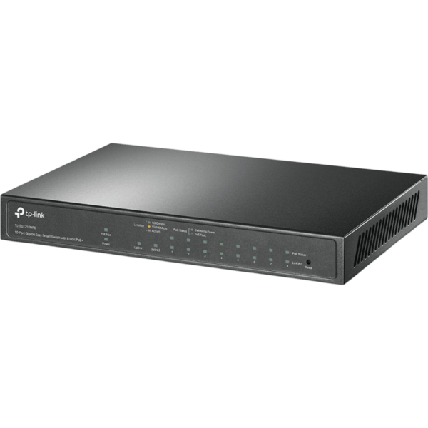 TP-LINK Switch 10-Port Gigabit PoE+ | TL-SG1210MPE - Image 2