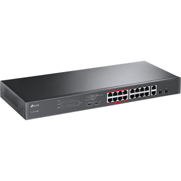 TP-LINK Switch 16-Port 100Mbps 2xPoE | TL-SL1218MP - Image 2