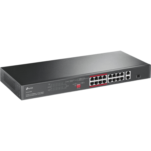 TP-LINK Switch 16-Port 100Mbps | TL-SL1218P - Image 2